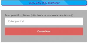 Bitly URL Shortener PHP Plugin