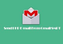Send PHP E-mail From Gmail SMPT