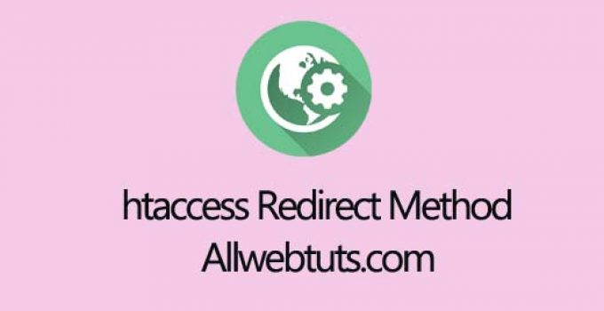 htaccess Redirect Method