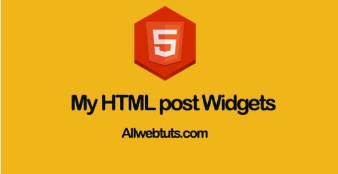 WordPress Plugin To insert an HTML Widgets in Posts