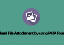 Send File Attachment by using PHP Form