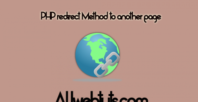 PHP redirect Method to another page