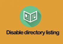 Disable directory listing