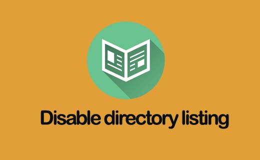 Disable directory listing