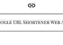 Google URL Shortener Web App