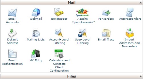 Personal Email Accounts on cPanel