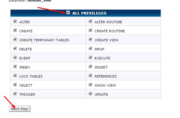 Create a MySQL Database