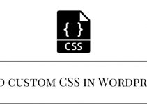 Simple Method to Add Custom CSS in WordPress Website