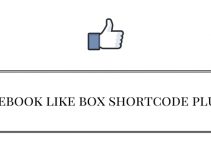 Facebook like box shortcode