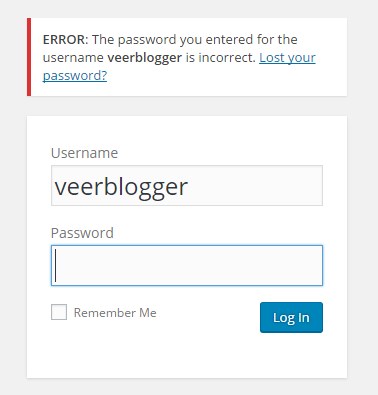 Disable WordPress Email Login and Login Error Messages