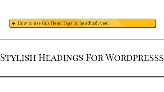 how to add headings in word press how to add headings in word press