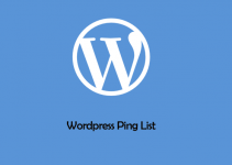 Wordpress ping list Services