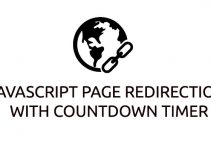 JavaScript page Redirection with Countdown Timer