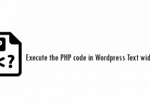 2 ways to execute the PHP code in WordPress Text widget