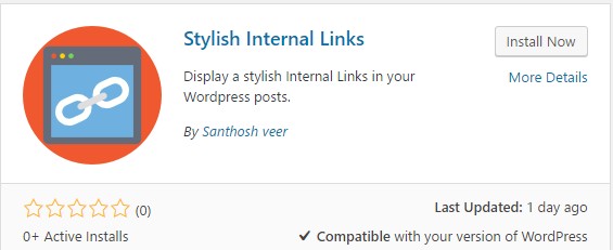 Stylish Internal Links WordPress plugin