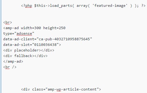Add Google Adsense to WordPress AMP Pages