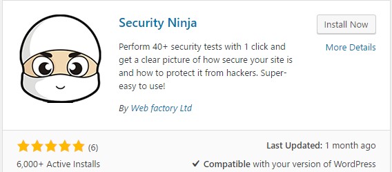 WP Security Ninja