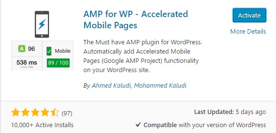 AMP for WP