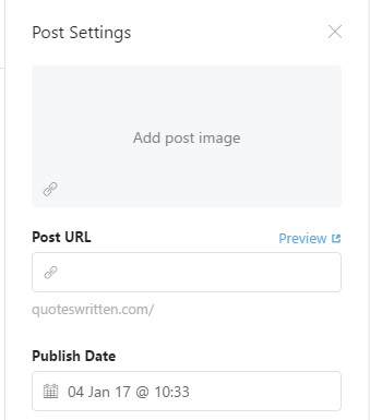 Upload Images in Ghost