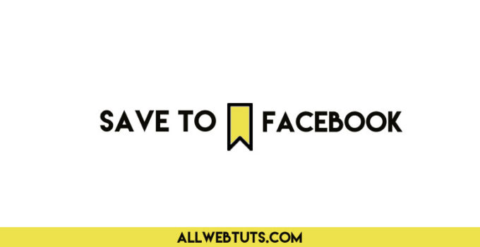 How to Add a Facebook Save Button in WordPress posts