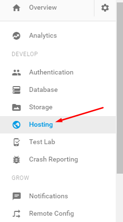 Add a Custom Domain on Google Firebase Hosting