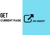 Get the Current Page URL on Ghost Blogging Platform