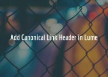 How to Add Canonical Link Header in Lume Static Generator